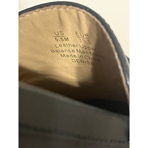 SAM EDELMAN
DENISE LOAFER BLACK LEATHER SZ 5.5 - Picture 11 of 12